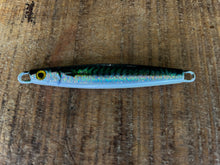 Load image into Gallery viewer, 5 x 40g Tight Lines Reel-Bait-Fish 3D Painted Holographic Slugs or Micro Jigs - Tailor, Salmon, Tuna, Spotty, School Mackerel and More Predatory Gamefish