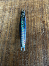 Load image into Gallery viewer, 5 x 40g Tight Lines Reel-Bait-Fish 3D Painted Holographic Slugs or Micro Jigs - Tailor, Salmon, Tuna, Spotty, School Mackerel and More Predatory Gamefish