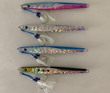 Load image into Gallery viewer, 200g Knife Jig with 3/0 BKK Assist Hooks - Samsonfish, Kingfish, Amberjack, Snapper, Jewfish