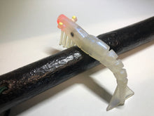 Load image into Gallery viewer, 5 x 90mm Kevlar Live Shrimp Elaz-tec Soft Plastic Prawns
