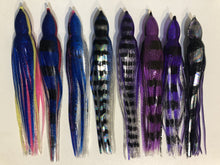 Load image into Gallery viewer, 6.5-7 Inch/17cm Octopus Replacement Skirts for Gamefishing Lures Marlin, Sailfish, Wahoo, Tuna +++