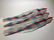 Load image into Gallery viewer, 6.5-7 Inch/17cm Octopus Replacement Skirts for Gamefishing Lures Marlin, Sailfish, Wahoo, Tuna +++