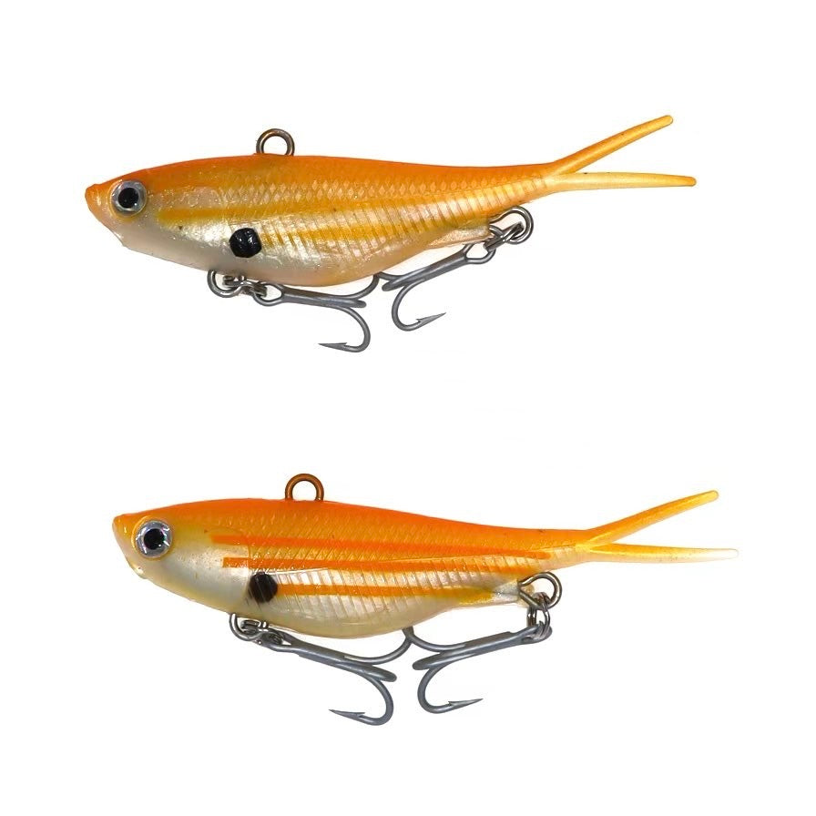 4/8/12 x Soft Plastic Vibe Lures, 95mm Vibes Trazo, Transam, Fishing Lures Reef Fish - Coral trout, Sweetlip, Snapper