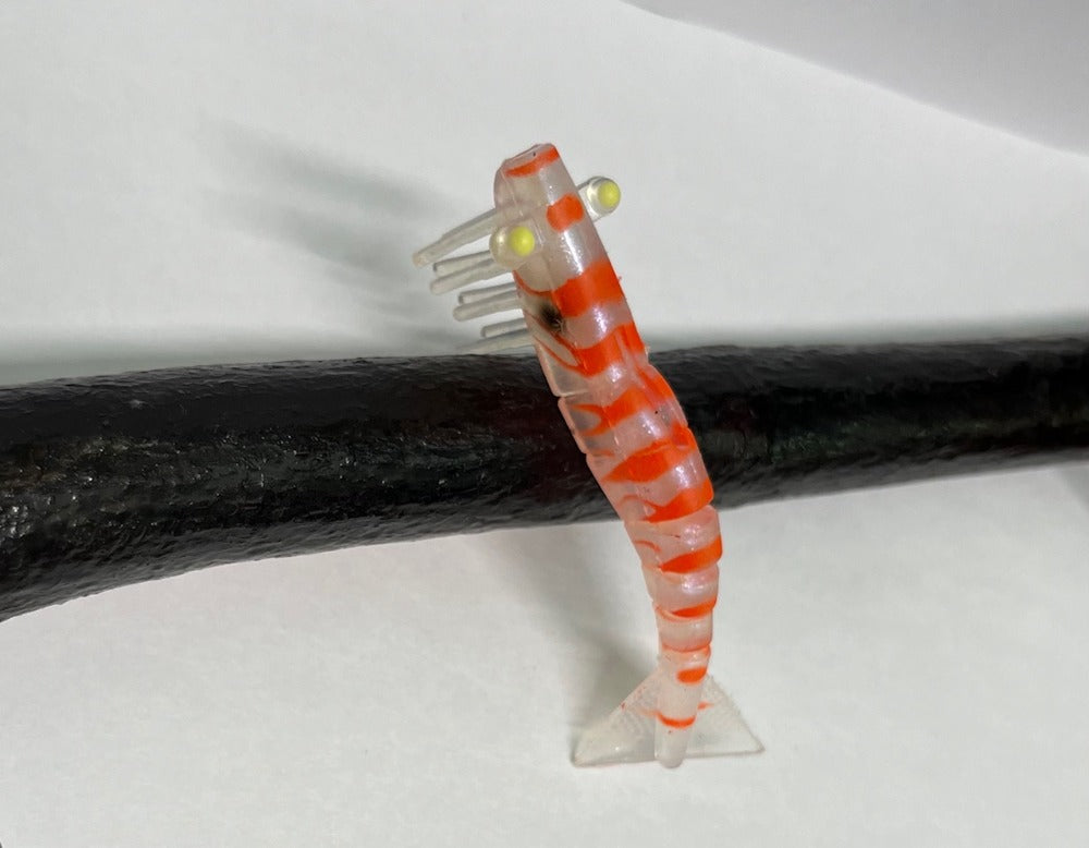 Kevlar Live Shrimp Elaz-tec Soft Plastic Prawns 90mm - 5 pack