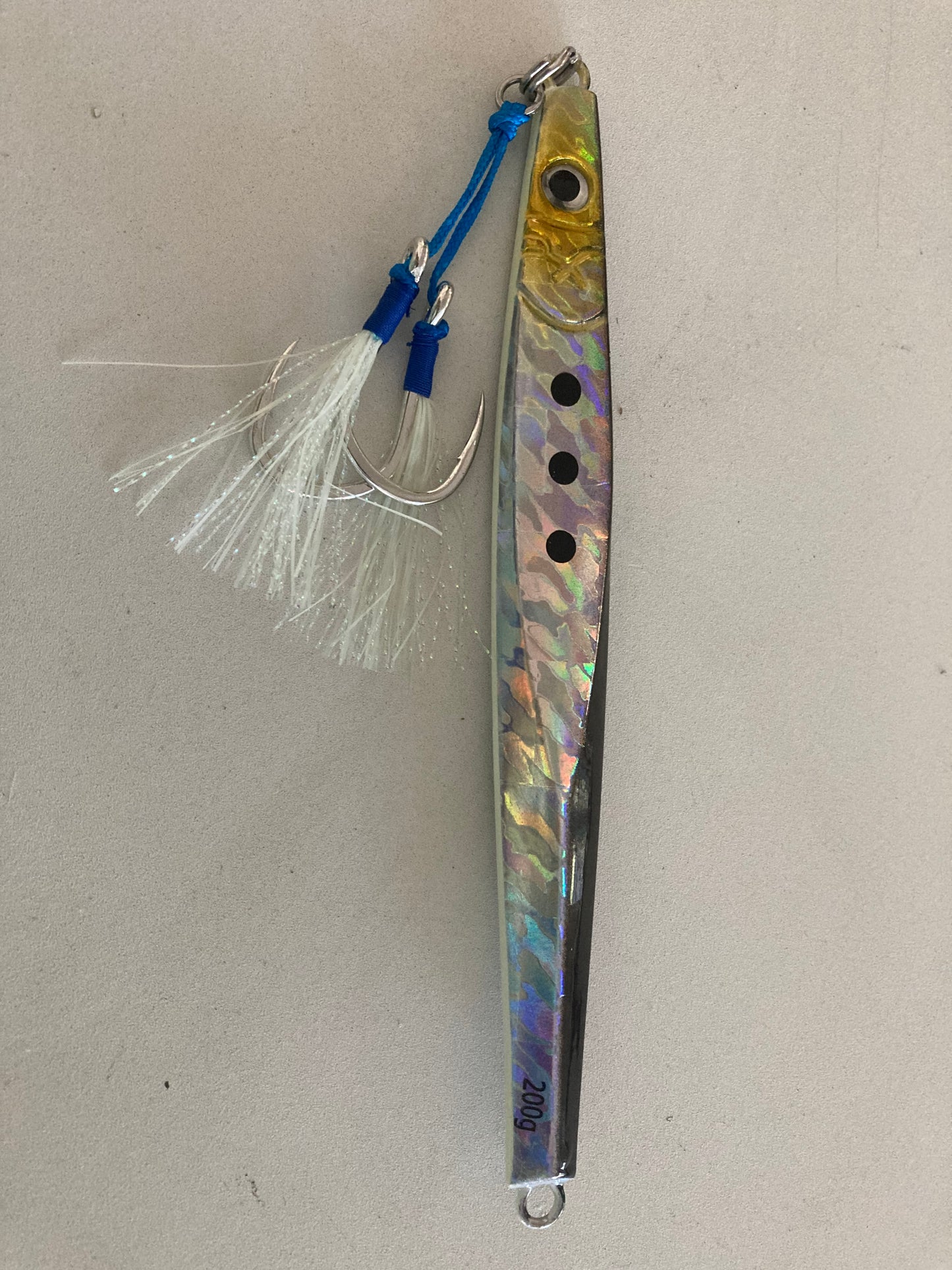 200g Knife Jigs - Samsonfish, Kingfish, Amberjack, Snapper, Jewfish- 4 pack
