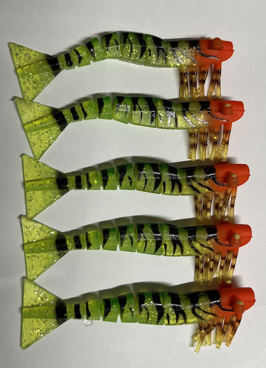 Kevlar Live Shrimp / Prawns - 5 pack