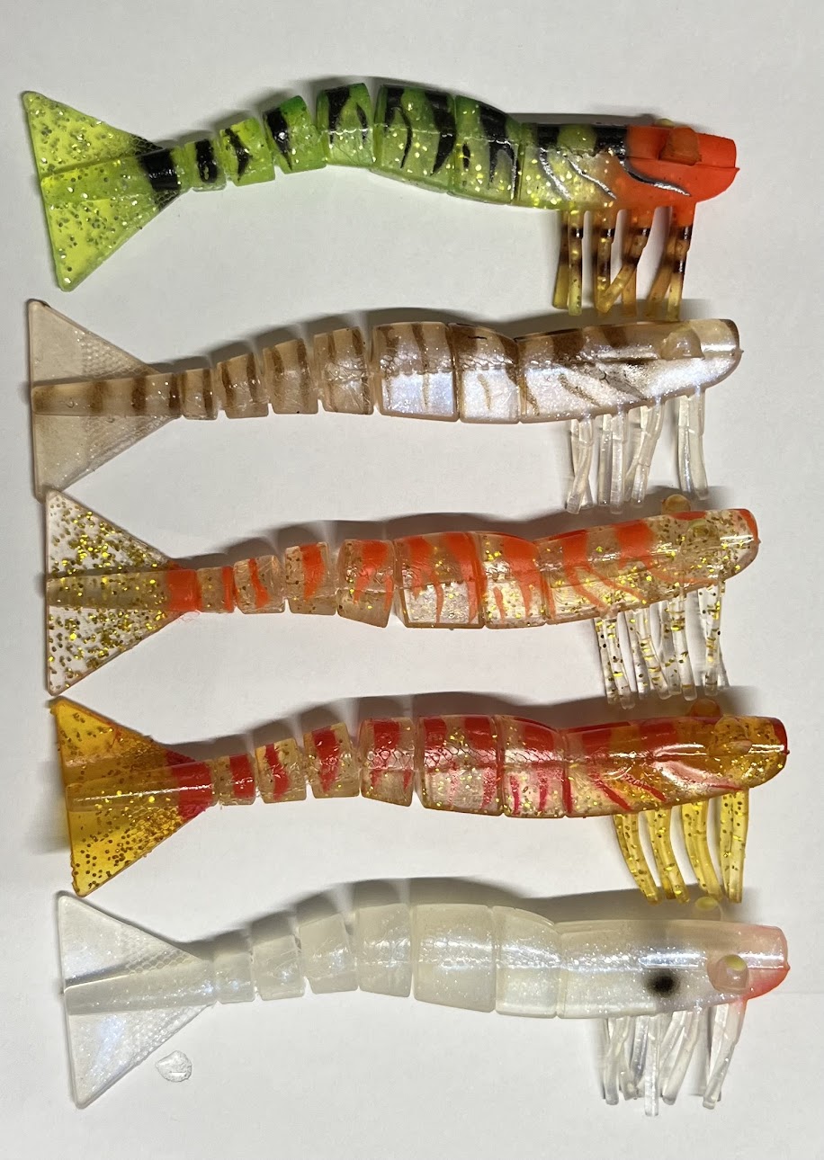 Kevlar Live Shrimp / Prawns - 5 pack