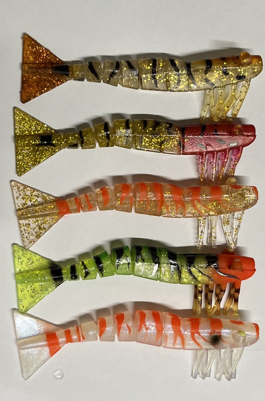 Kevlar Live Shrimp / Prawns - 5 pack