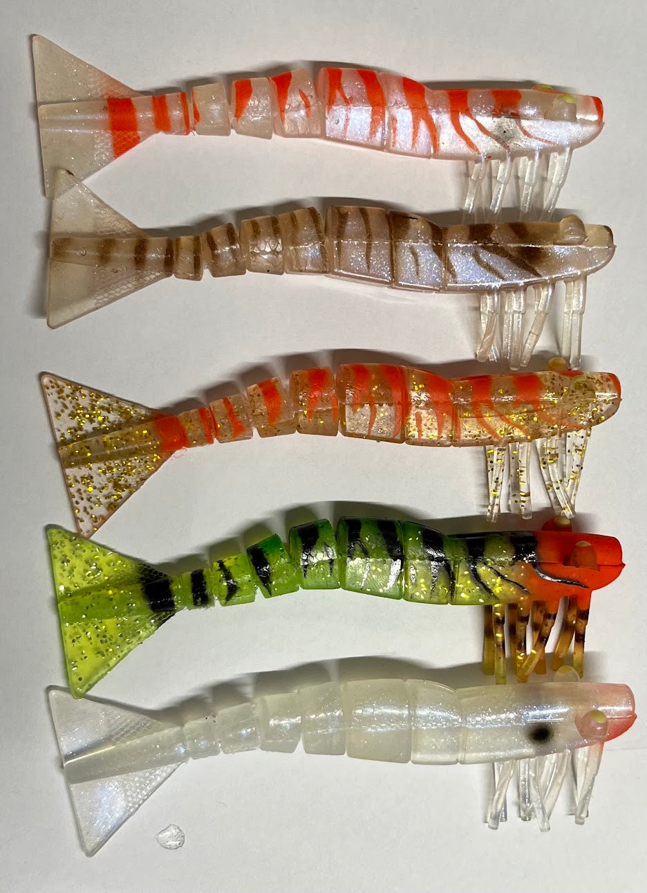Kevlar Live Shrimp / Prawns - 5 pack