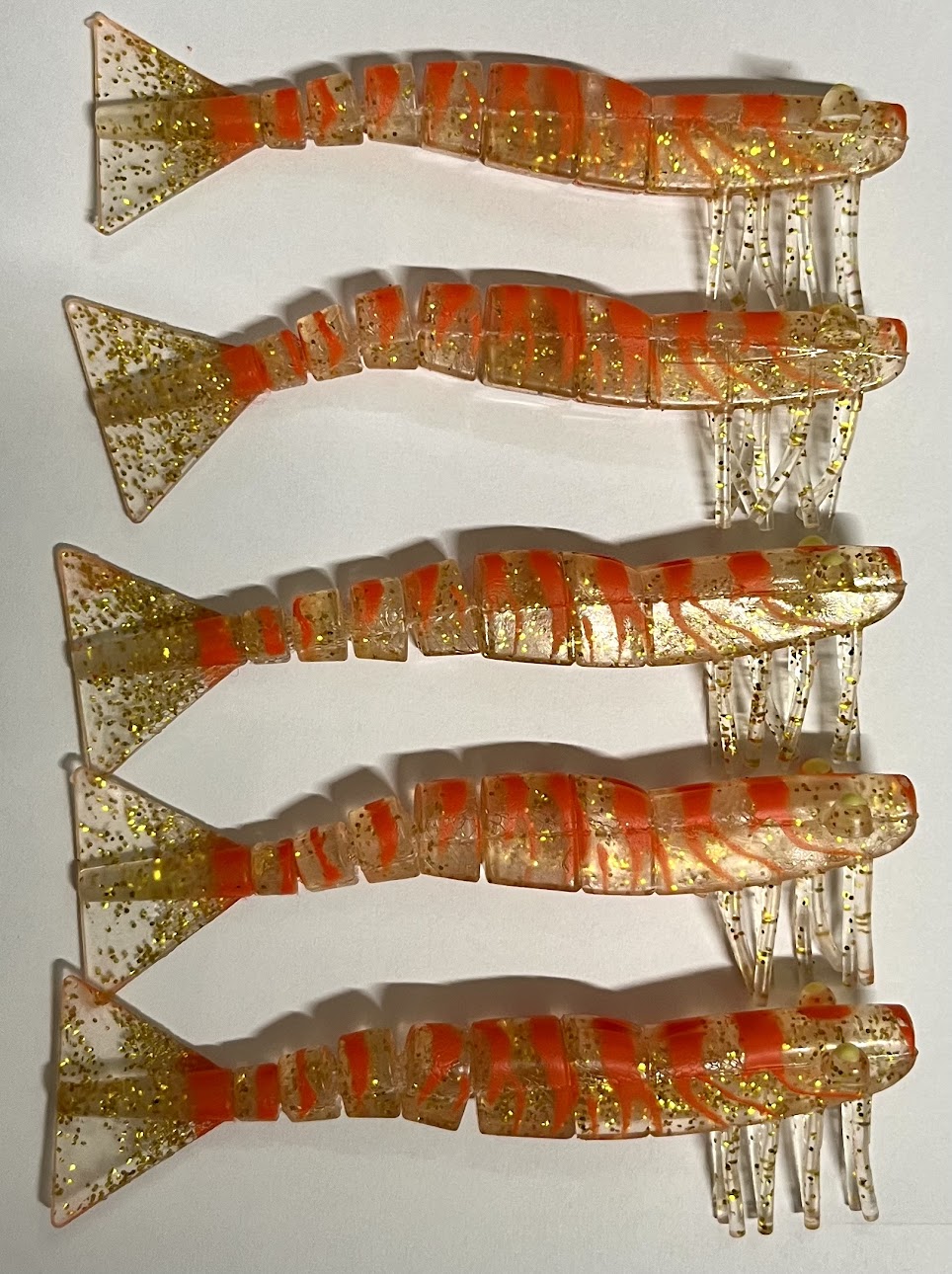 Kevlar Live Shrimp / Prawns - 5 pack