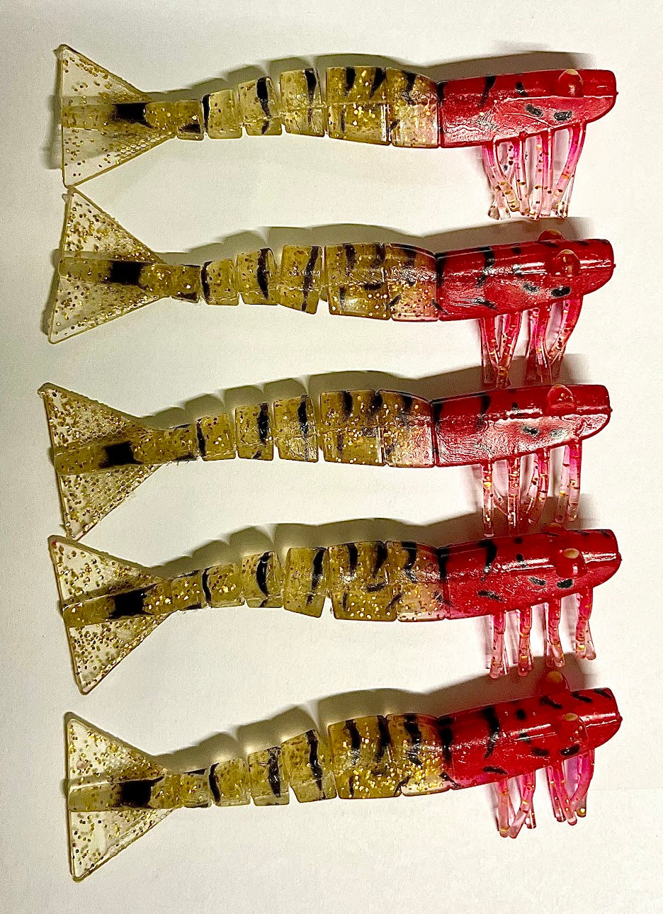 Kevlar Live Shrimp / Prawns - 5 pack