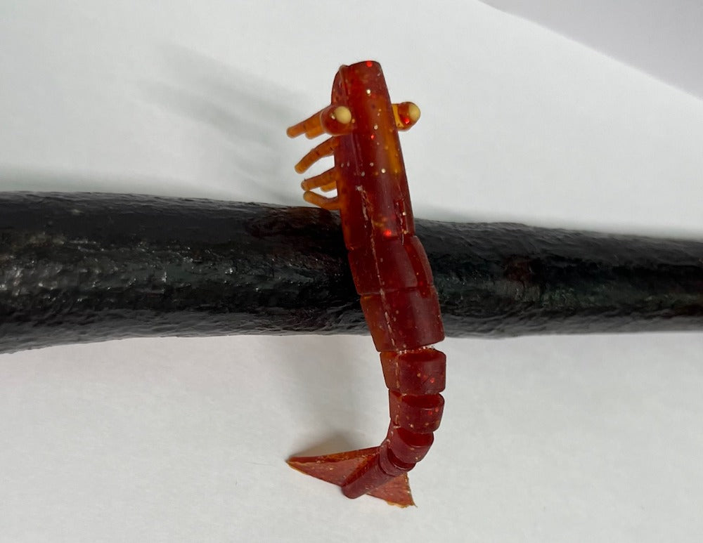 Kevlar Live Shrimp Elaz-tec Soft Plastic Prawns 90mm - 5 pack