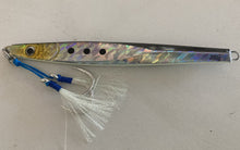 Load image into Gallery viewer, 200g Knife Jig with 3/0 BKK Assist Hooks - Samsonfish, Kingfish, Amberjack, Snapper, Jewfish
