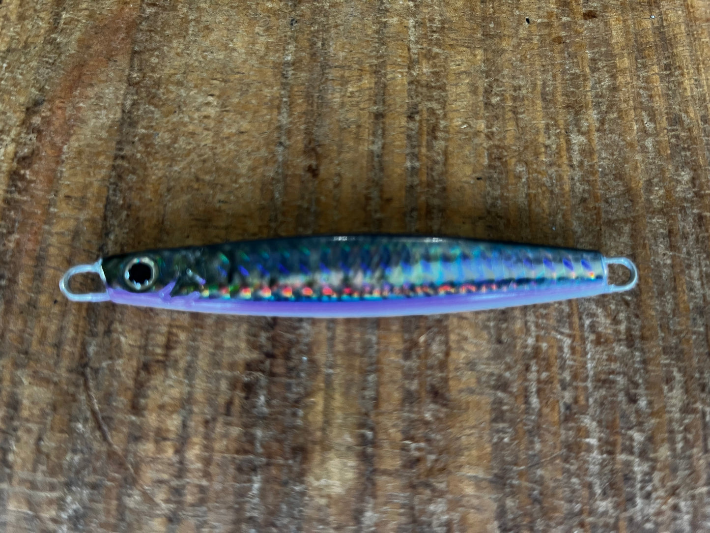 50g Metal Slugs for Tuna, Spotty, School Mackerel and More Predatory Gamefish - 5 pack
