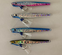 Load image into Gallery viewer, 150g Knife Jig with 2/0 BKK Assist Hooks - Samsonfish, Kingfish, Amberjack, Snapper, Jewfish
