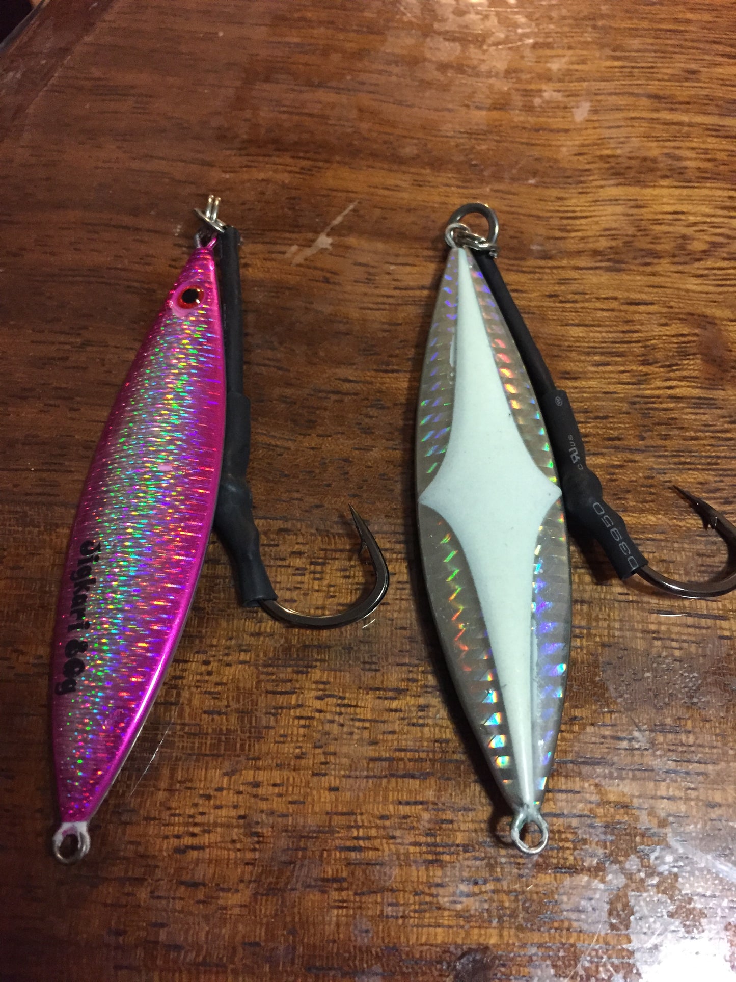 Jigkari 60g & 80g Micro Jigs Glow - Jigging Jig Inchiku Samson Amber Jew King