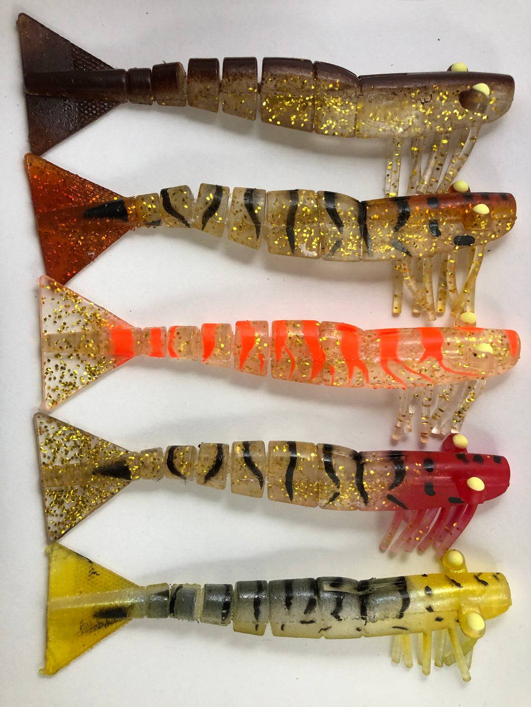 5 x Kevlar Live Shrimp / Prawns