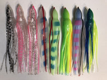 Load image into Gallery viewer, 6.5-7 Inch/17cm Octopus Replacement Skirts for Gamefishing Lures Marlin, Sailfish, Wahoo, Tuna +++
