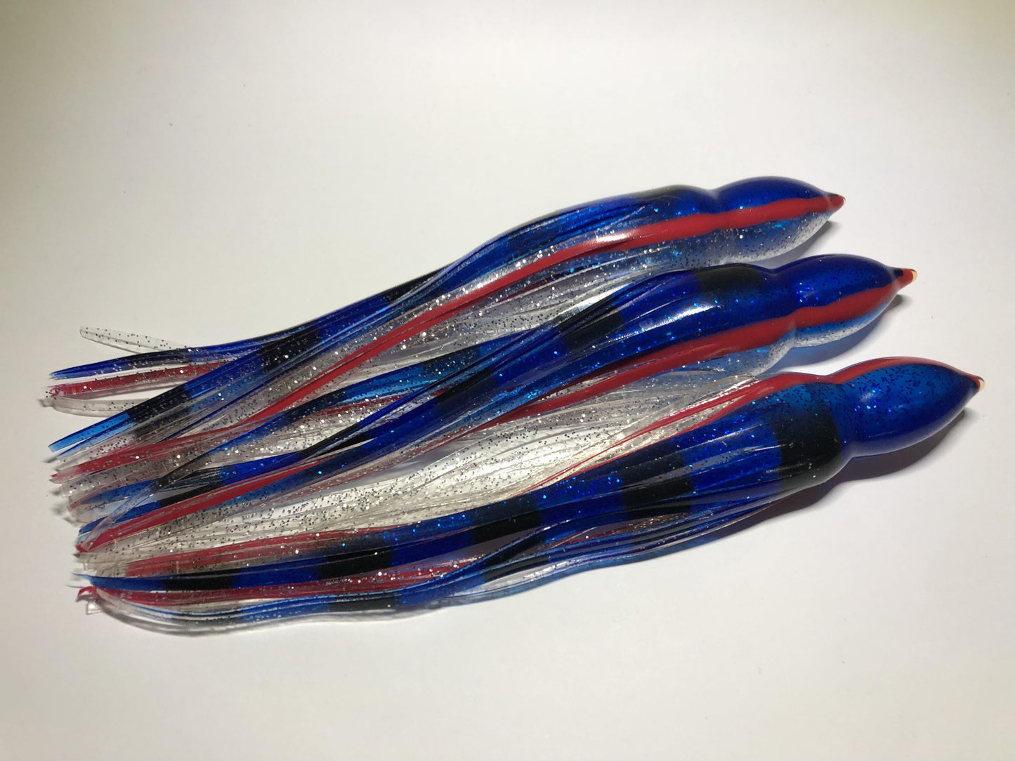 6.5-7 Inch/17cm Octopus Replacement Skirts for Gamefishing Lures Marlin, Sailfish, Wahoo, Tuna +++