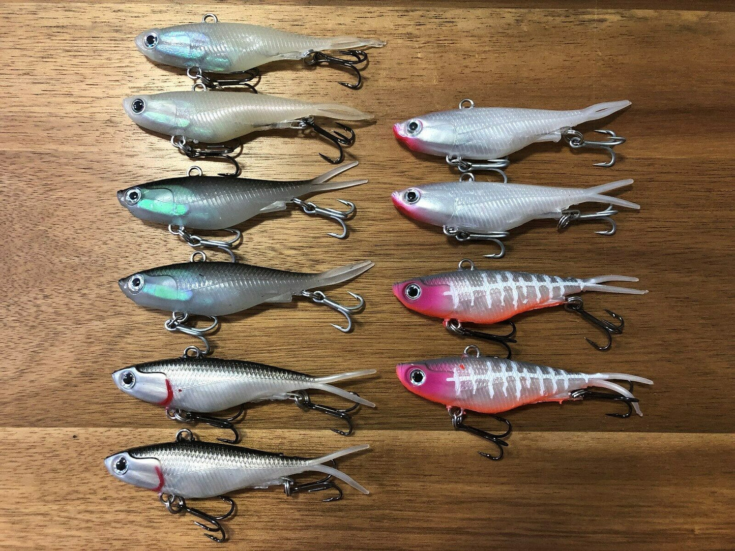 Soft Plastic Vibe transam fishing lures- Barra, bass, jew, jack+ 95mm, 20g - 10 pack