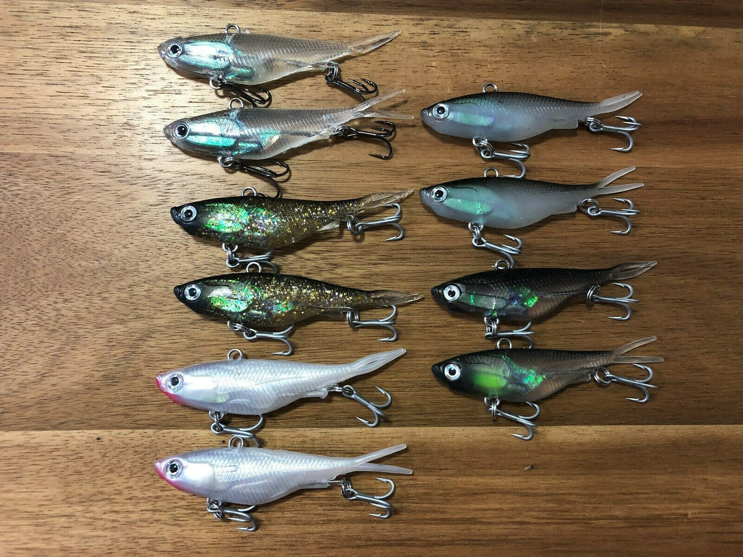 Soft Plastic Vibe transam fishing lures- Barra, bass, jew, jack+ 95mm, 20g - 10 pack