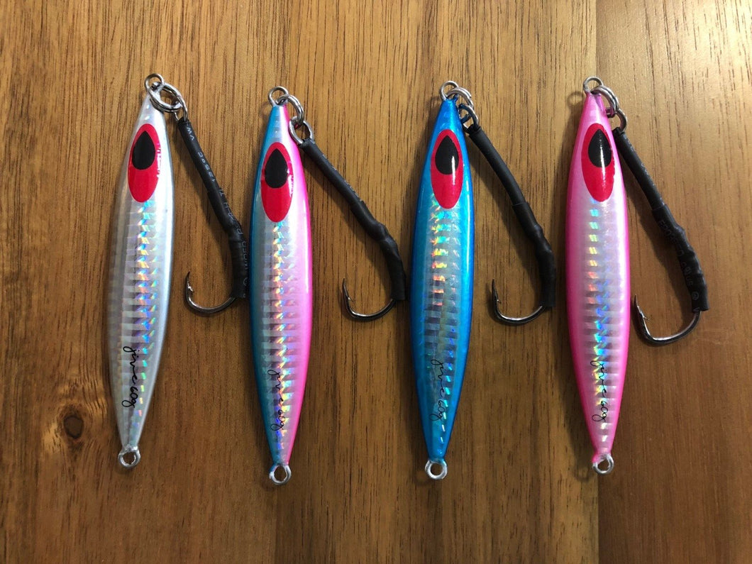Jive 60g Micro Jigs - Slow Jig Inchiku Samson Amber Jew King Snapper & more